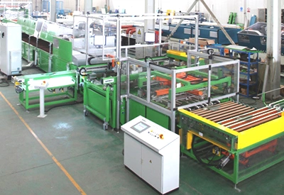 Línea de impresión de vidrio para automóviles para un cliente alemán
