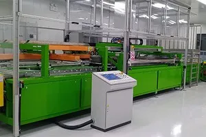 Impresora serigráfica automática para vidrio automotriz
