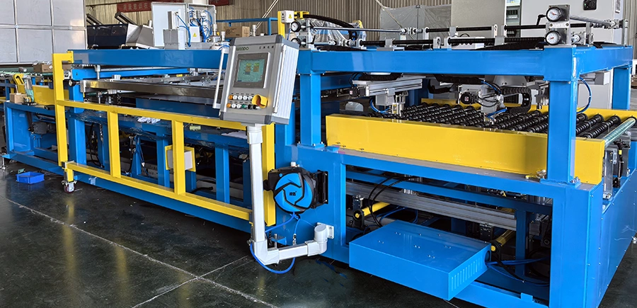 Impresora serigráfica automática para vidrio automotriz