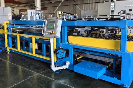 Impresora serigráfica automática para vidrio automotriz