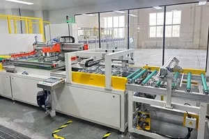 Impresora serigráfica automática para vidrio de electrodomésticos