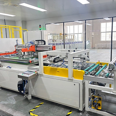 Impresora serigráfica automática para vidrio de electrodomésticos