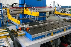 Impresora serigráfica automática para vidrio de electrodomésticos