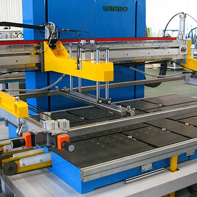 Impresora serigráfica automática para vidrio de electrodomésticos