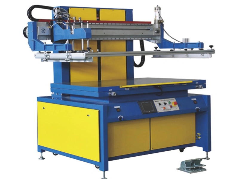 Impresora serigráfica semiautomática para vidrio de electrodomésticos