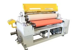 Máquina de recubrimiento de un rodillo
