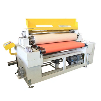 Máquina de recubrimiento de un rodillo