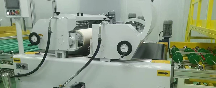 Máquina de recubrimiento de doble rodillo