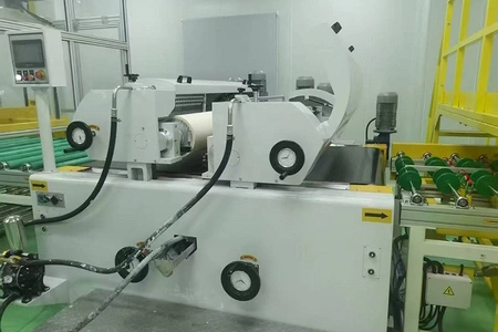 Máquina de recubrimiento de doble rodillo