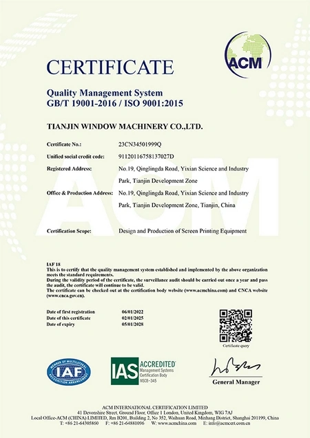 Certificación ISO 9001
