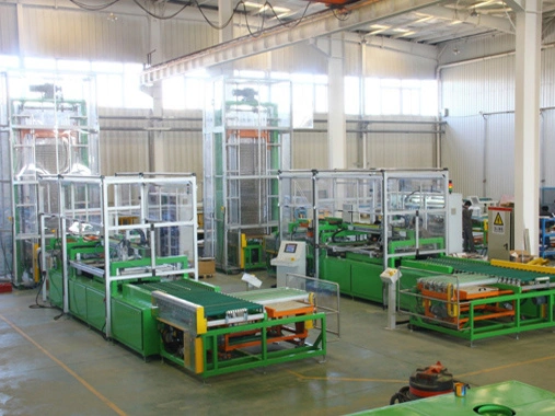 Línea de impresión automática de alta eficiencia para vidrio de electrodomésticos, Corea del Sur